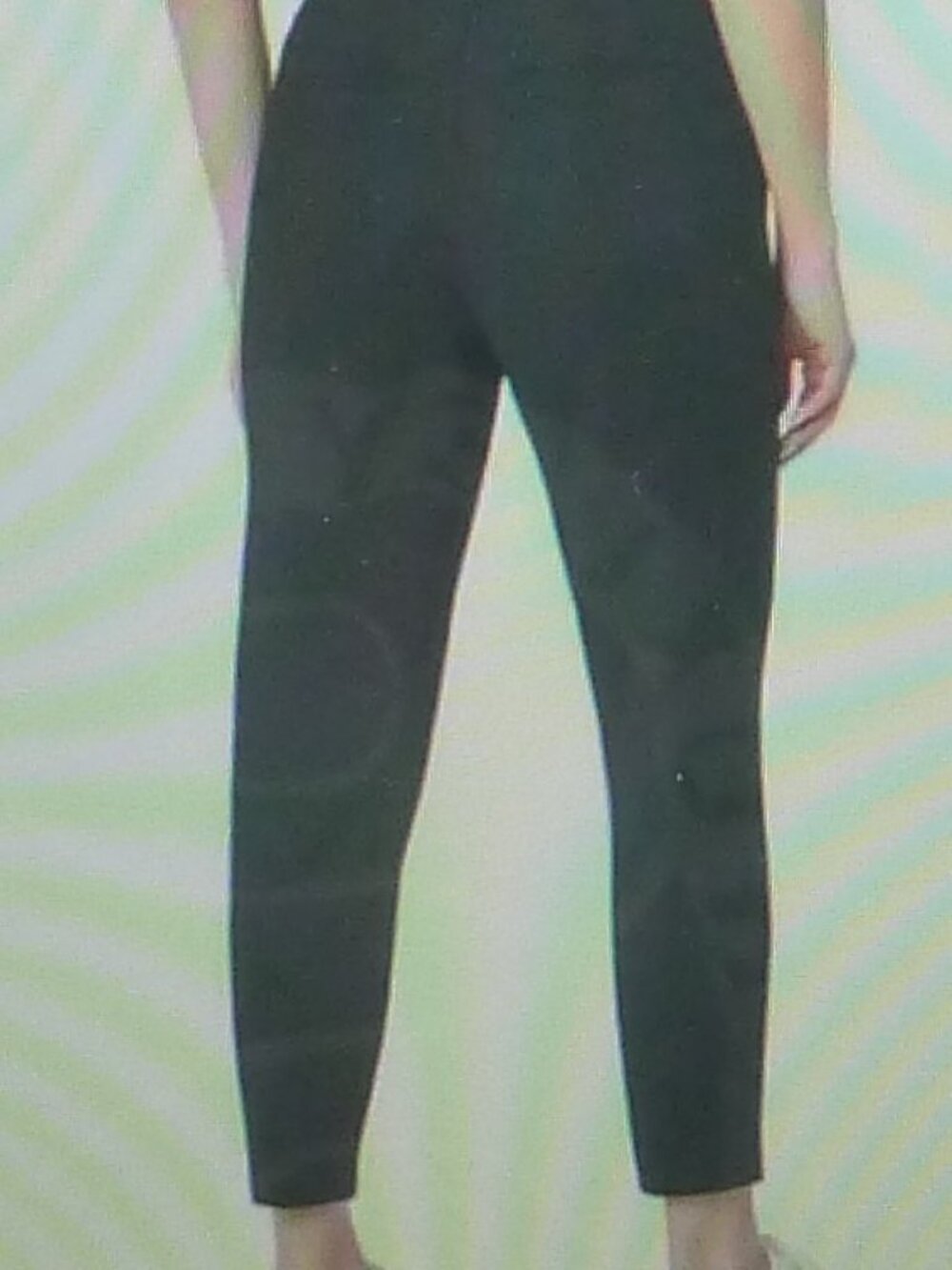 New Modern Ambition Black Slim Fit Travel Pant Size 8 Medium - Picture 2 of 5
